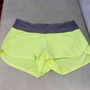 Lulu lemon shorts size 4